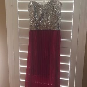 Long Flowy Dress- Prom Dress